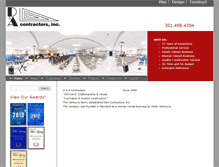 Tablet Screenshot of dacontractors.com